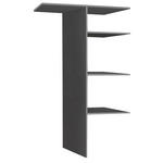 INNENEINTEILUNG 96/150/50 cm Grau  - Grau, Holzwerkstoff (96/150/50cm) - Carryhome