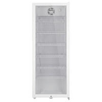 GETRÄNKEKÜHLSCHRANK 54,5/141/54 cm  - Weiß, Basics, Glas/Metall (54,5/141/54cm) - Amica
