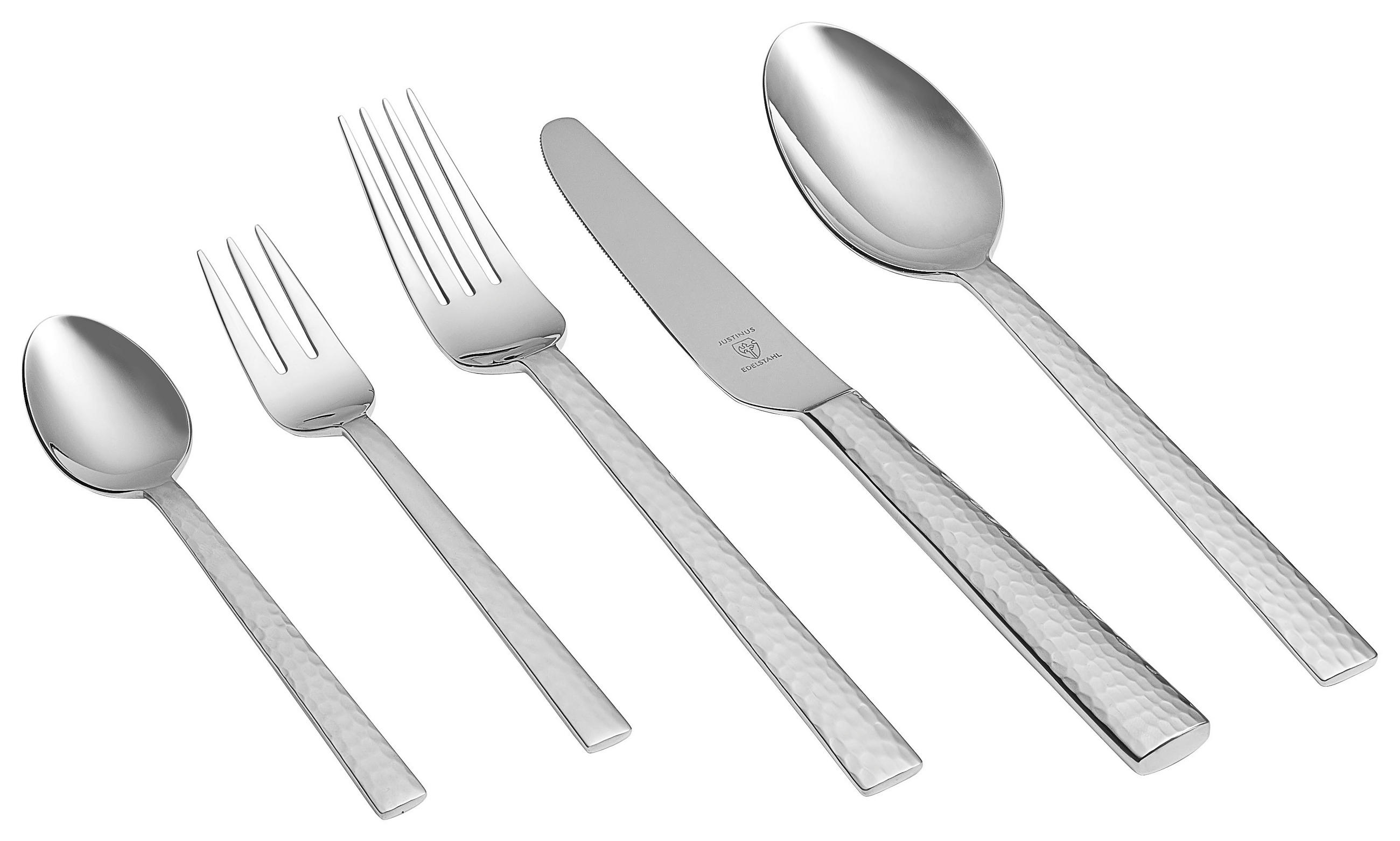 SADA PŘÍBORŮ, nerezová ocel, 60dílné - Basics, kov (50,2/39,5/6,1cm) - Justinus