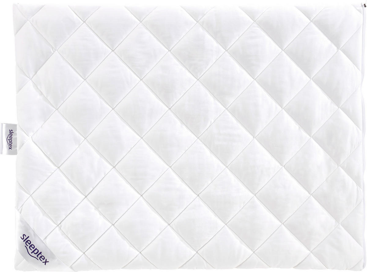POVLAK NA POLŠTÁŘ POD HLAVU, 70/90 cm - bílá, Basics, textil (70/90cm) - Sleeptex