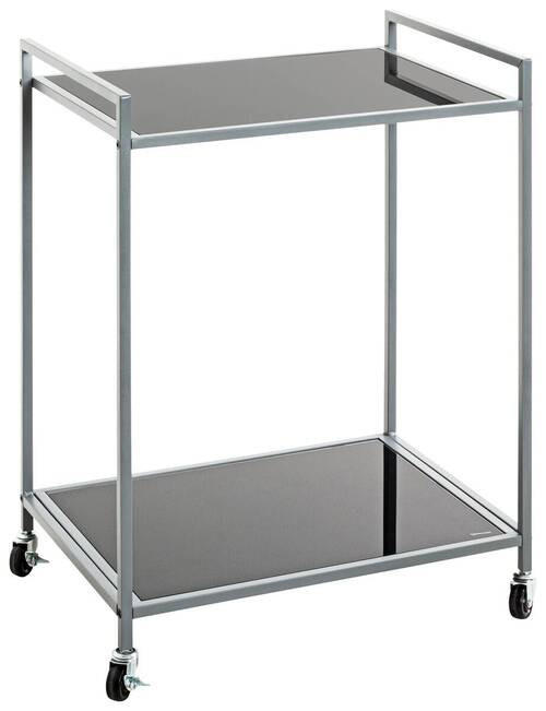 XXXL SERVÍROVACÍ VOZÍK, šedá, černá, 50/36/69 cm