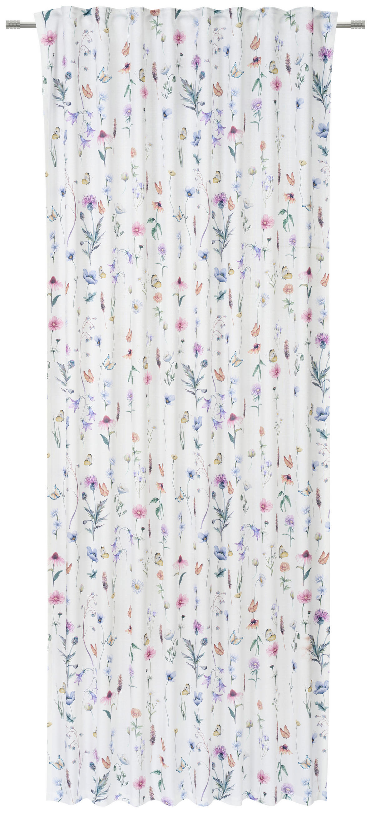 FERTIGVORHANG blickdicht  - Multicolor, ROMANTIK / LANDHAUS, Textil (135/245cm) - Esposa