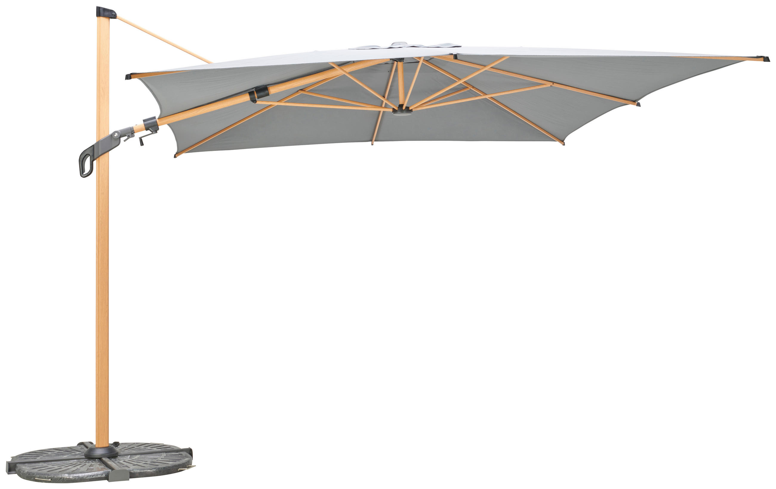 Ampelschirm Luxor BxHxT: 300x400x270 cm Anthrazit