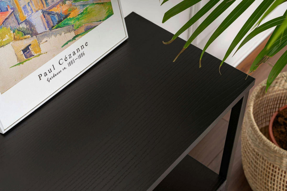 KOMMODE , 120/77/30 cm,  - Schwarz, MODERN, Holzwerkstoff (120/77/30cm) - MID.YOU