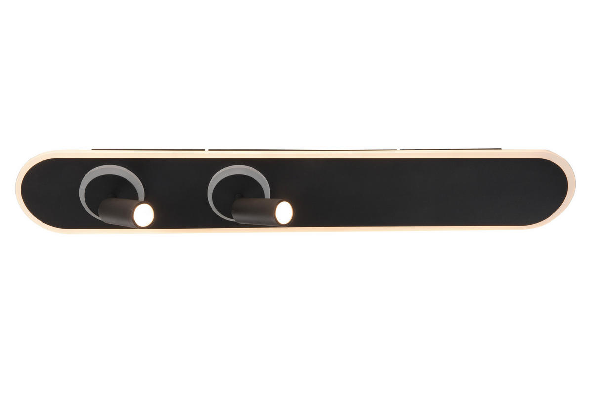 APLICĂ DE PERETE CU LED - Trend, plastic/metal (90/15/12cm) - Novel