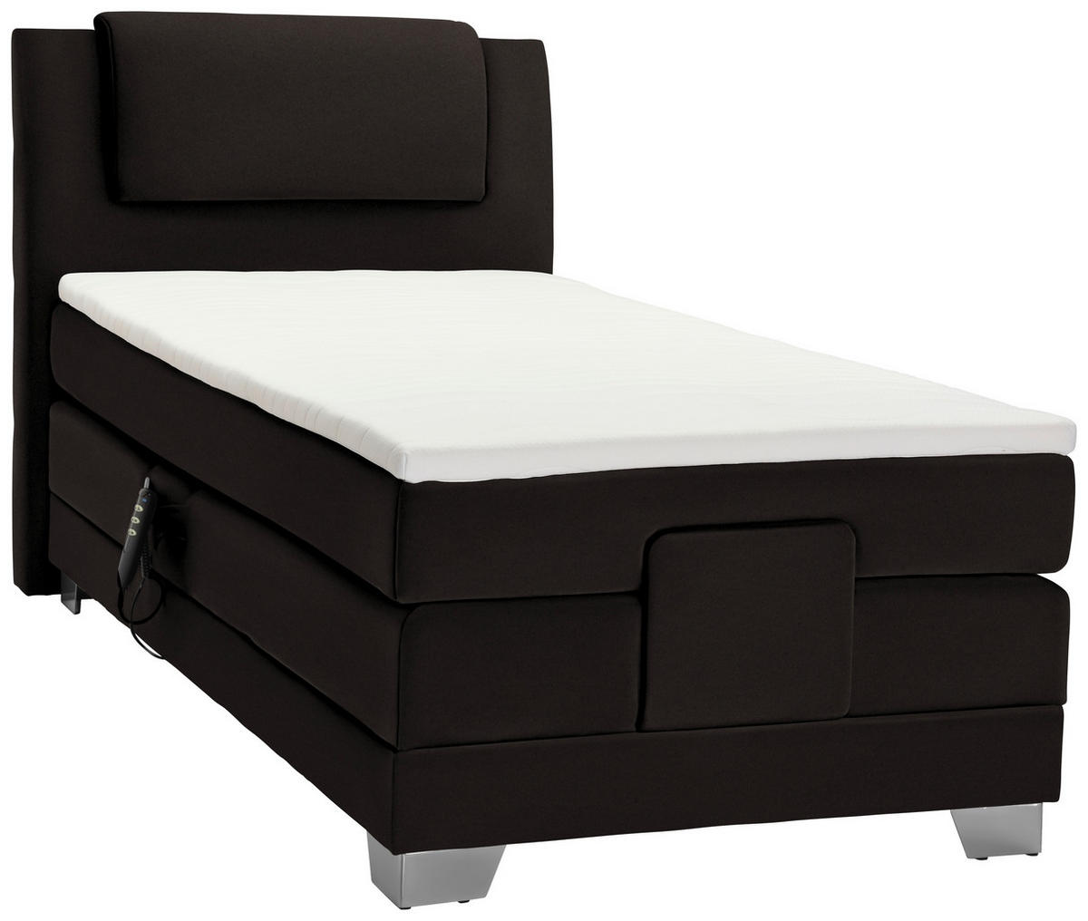 BOXSPRINGBETT 100/200 cm in Anthrazit von ESPOSA