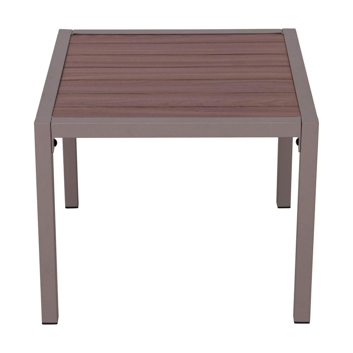 LOUNGEGARNITUR   146/191/56,5 cm Stahl  - Beige/Grau, Basics, Textil/Metall (146/191/56,5cm) - Modante