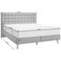 BOXSPRINGBETT 140/200 cm in Dunkelgrau - Dunkelgrau/Naturfarben, Design, Holz/Textil (140/200cm) - Carryhome BOXSPRINGBETT 140/200 cm in Dunkelgrau - Dunkelgrau/Naturfarben, Design, Holz/Textil (140/200cm) - Carryhome