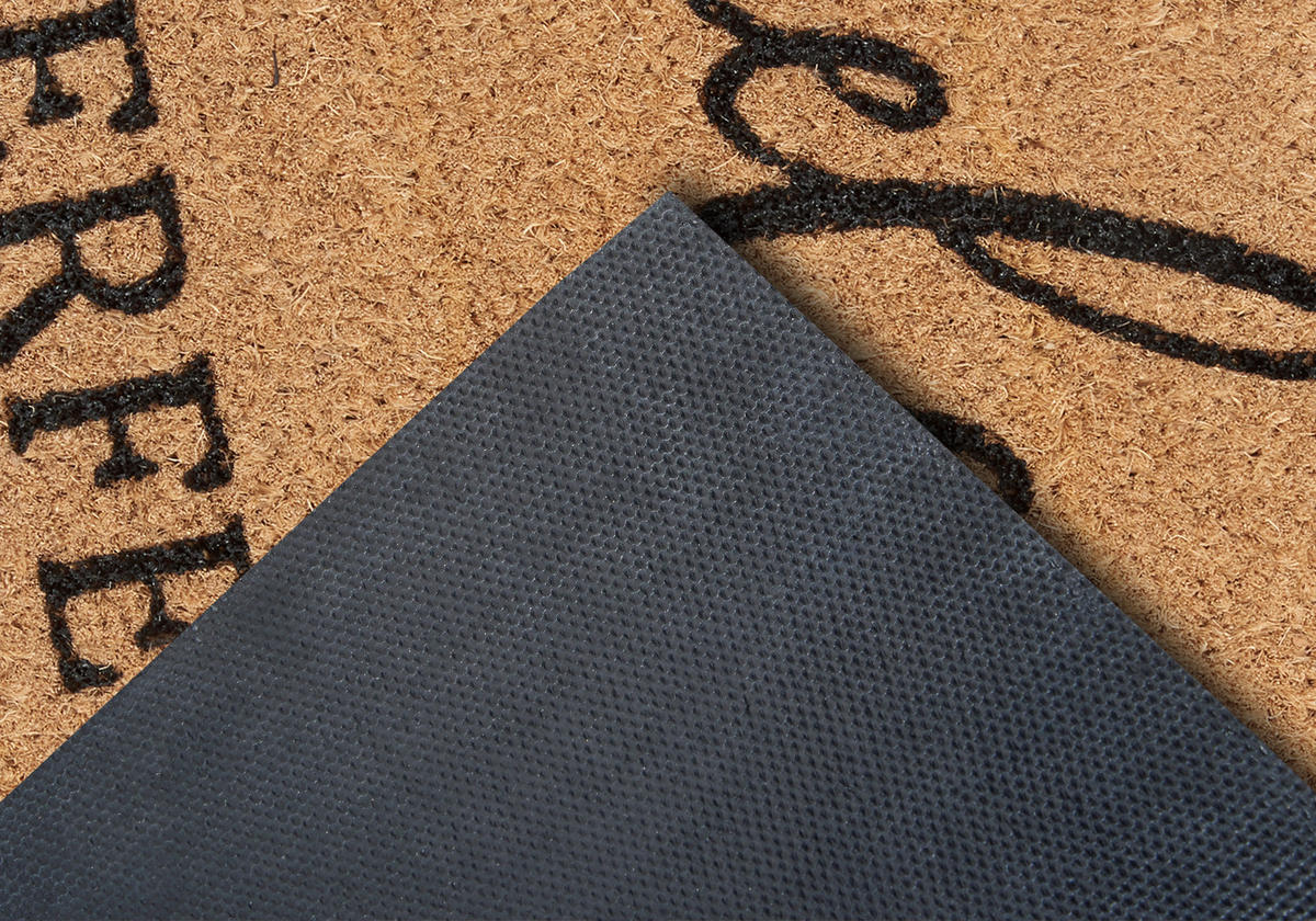 KOKOSMATTE  45/70 cm  Schwarz, Hellbraun  - Hellbraun/Schwarz, Basics, Naturmaterialien/Kunststoff (45/70cm)