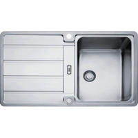 SPÜLE 127.0378.717  - Edelstahlfarben, Basics, Metall (86/18,5/51cm) - Franke
