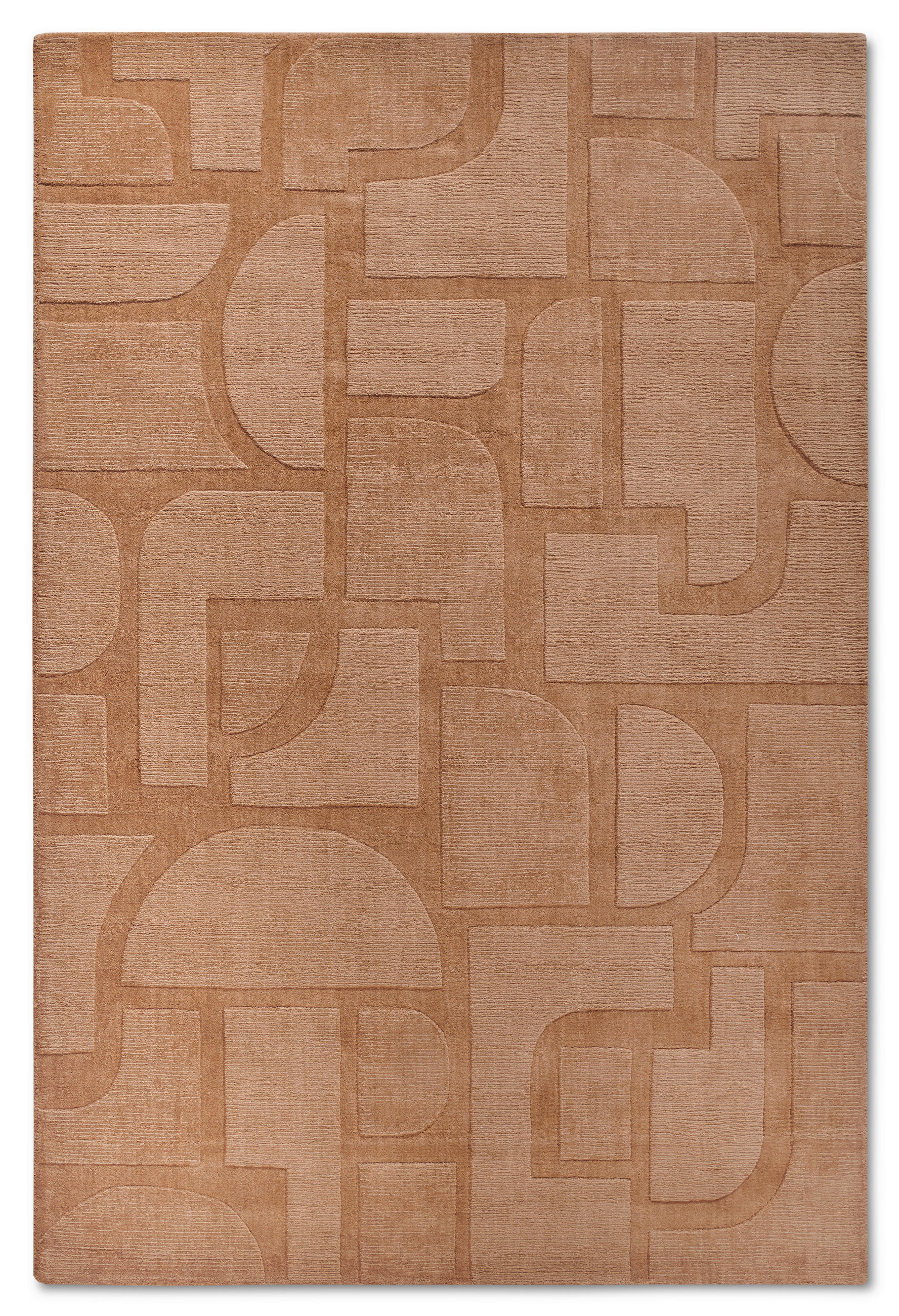 HANDWEBTEPPICH 160/230 cm Kollektion 1906 Kupferfarben rechteckig  - Kupferfarben, Basics, Textil (160/230cm) - Villeroy & Boch