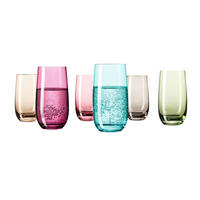 TRINKGLÄSERSET Sora  6-teilig  - Multicolor, Basics, Glas (23,4/14/15,6cm) - Leonardo