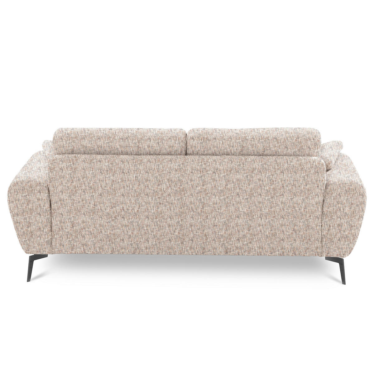 2-SITZER-SOFA Webstoff Blau, Gelb, Rot, Weiss  - Blau/Weiss, Design, Textil/Metall (157/85/92cm) - Livetastic