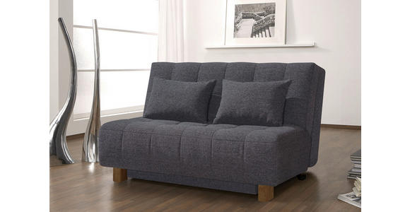 SCHLAFSOFA in Grau - Naturfarben/Grau, Design, Holz/Textil (145/92/102cm) - Novel