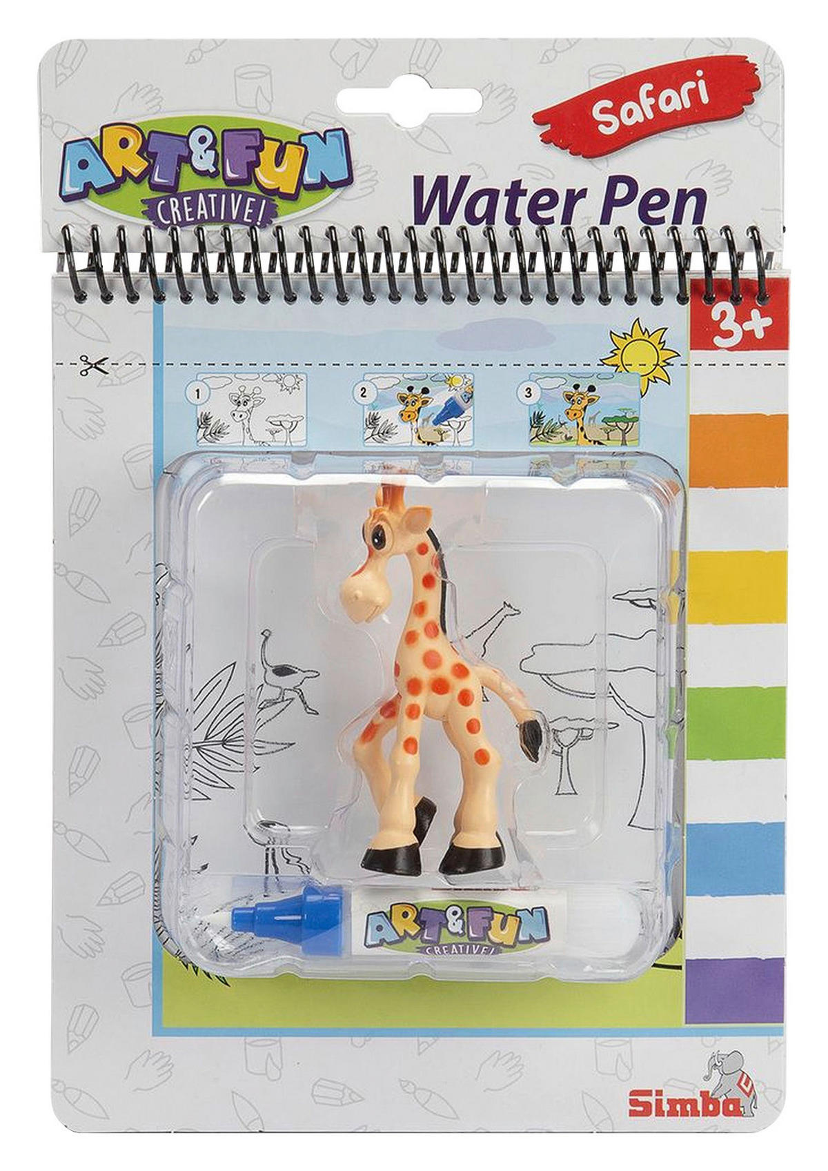 MALSET  - Multicolor, Basics, Kunststoff (5/17/25,5cm) - Simba