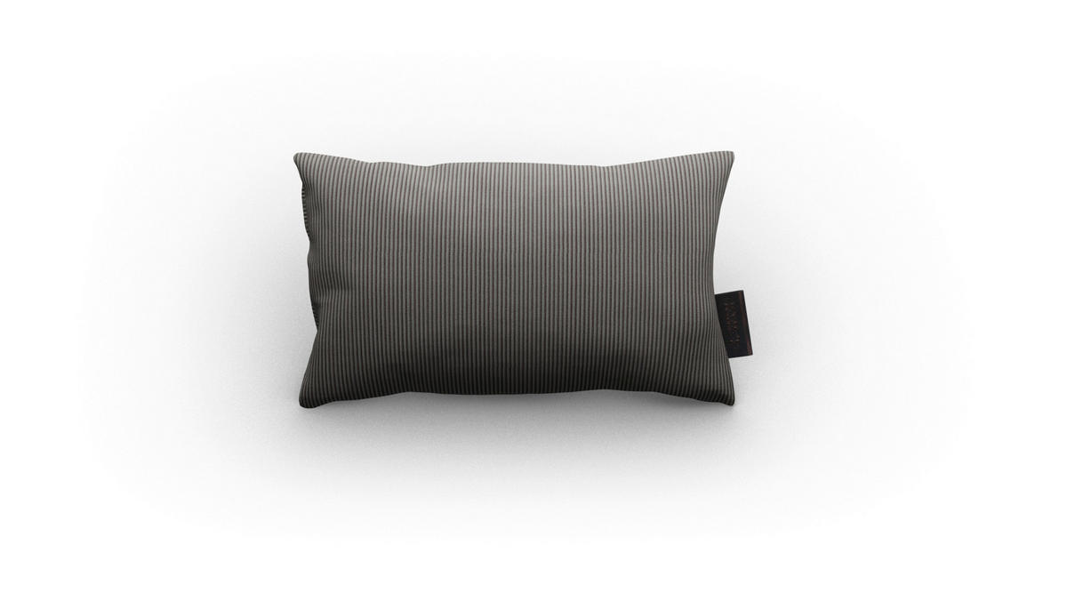 LOUNGESOFA  - Anthrazit/Grau, Modern, Textil/Metall (199/79/83cm) - Tierra Outdoor