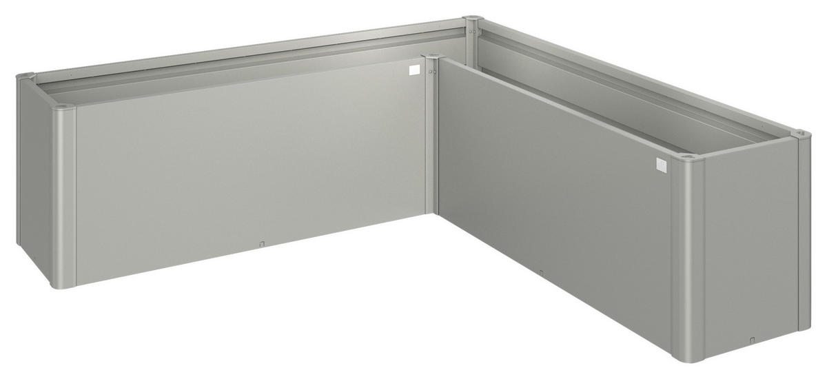 HOCHBEET Belvedere  - Grau, Basics, Metall (201/201cm) - Biohort