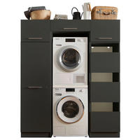 HAUSWIRTSCHAFTSRAUM 167,5/200/67,5 cm  in Anthrazit  - Anthrazit, Design, Holzwerkstoff (167,5/200/67,5cm)