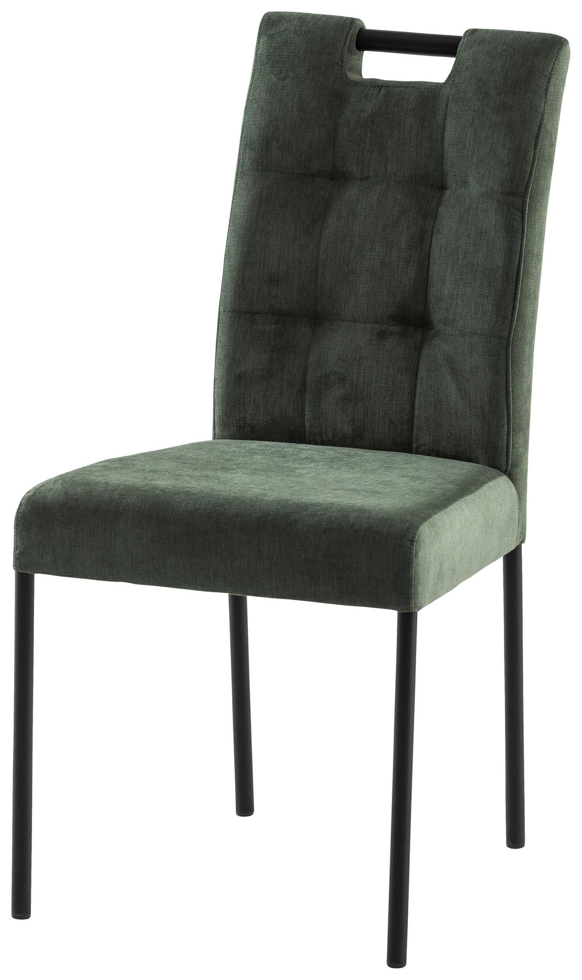 STOLICA  zelena  metal      - zelena/crna, Moderno, metal (46/91/61cm)