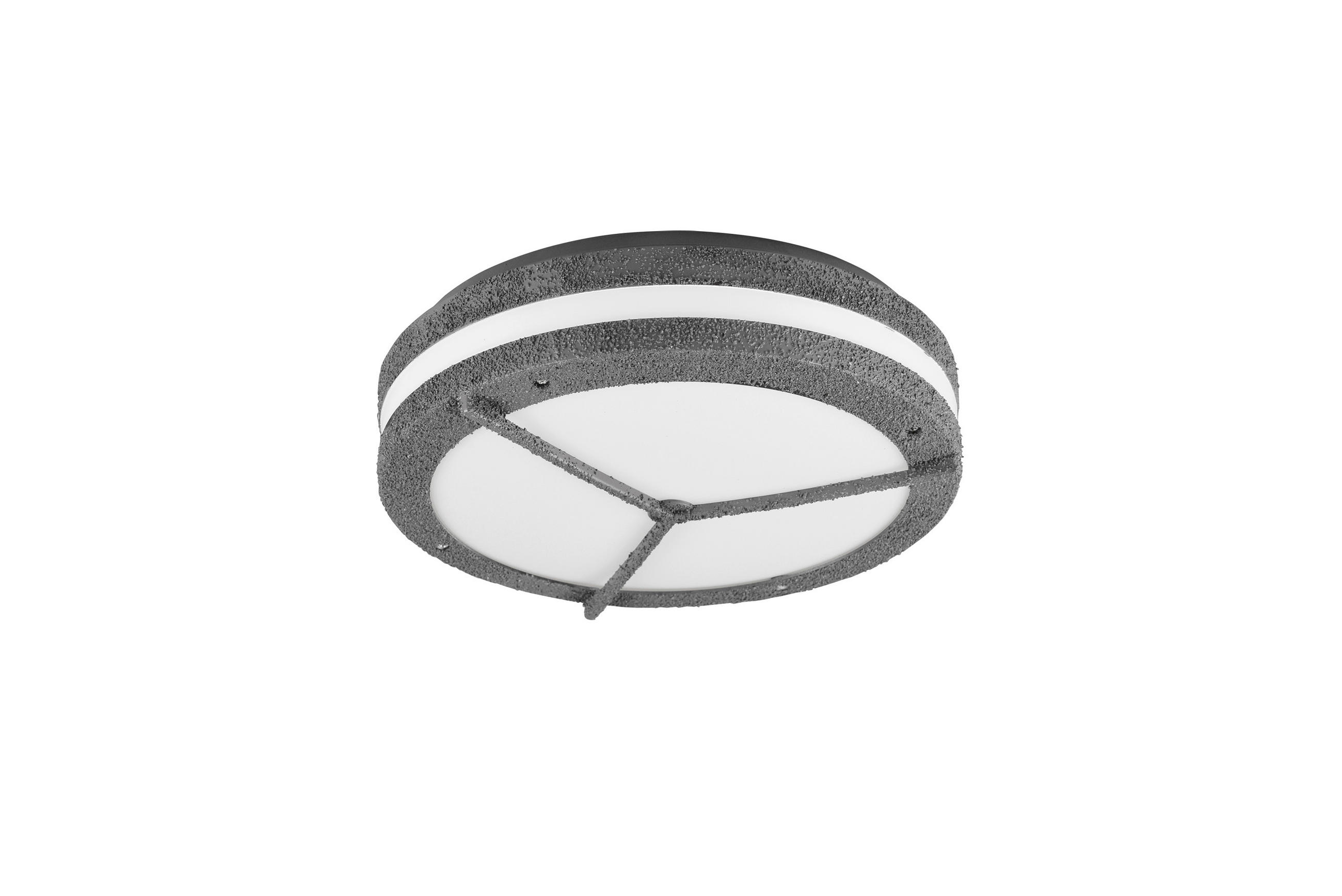 ZUNANJA STROPNA SVETILKA  Murray      30/9,5 cm       - siva/bela, Basics, umetna masa (30/9,5cm)