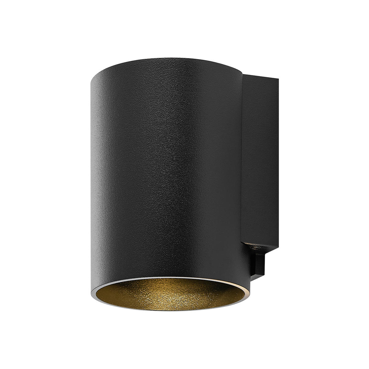 AUSSENWANDLEUCHTE - Schwarz, Design, Metall (8/8/11cm)
