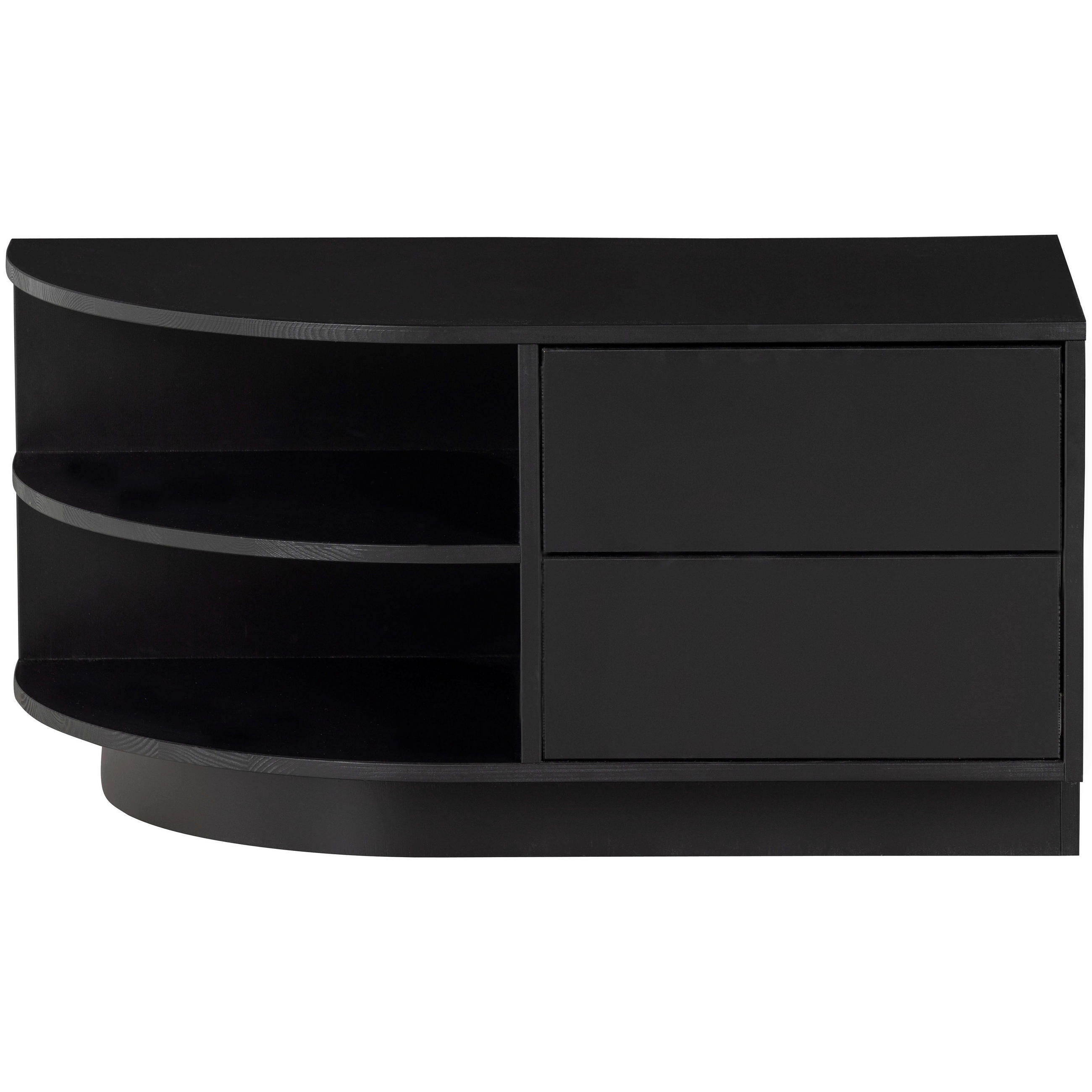 LOWBOARD Finca  in 78/40/40 cm  - Schwarz, Design, Holz (78/40/40cm) - Livetastic