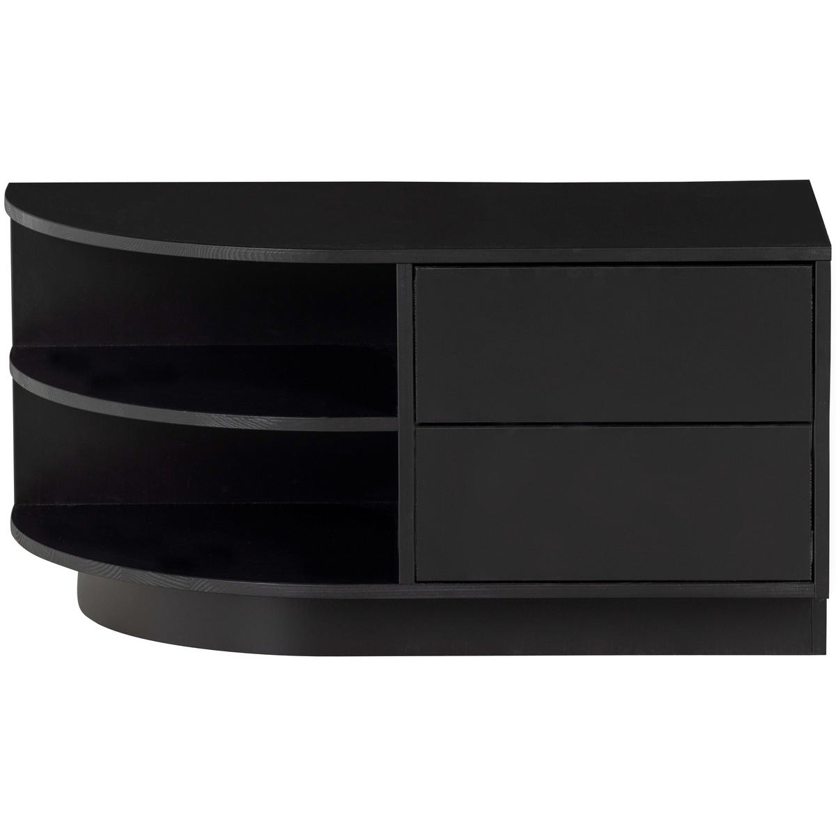 LOWBOARD Finca  in 78/40/40 cm  - Schwarz, Design, Holz (78/40/40cm) - Livetastic