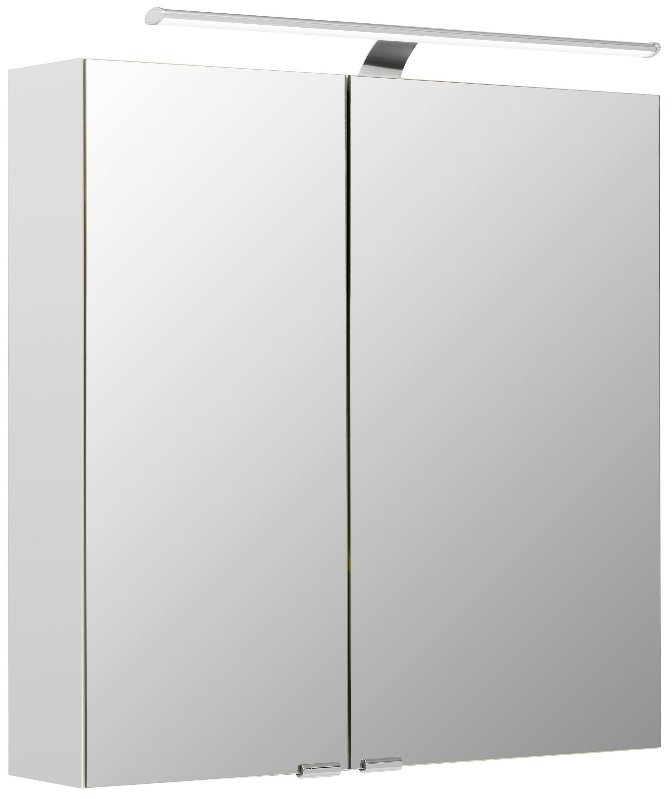 SPIEGELSCHRANK 70/70/16 cm  - Eichefarben, Basics, Glas/Holzwerkstoff (70/70/16cm) - Sadena