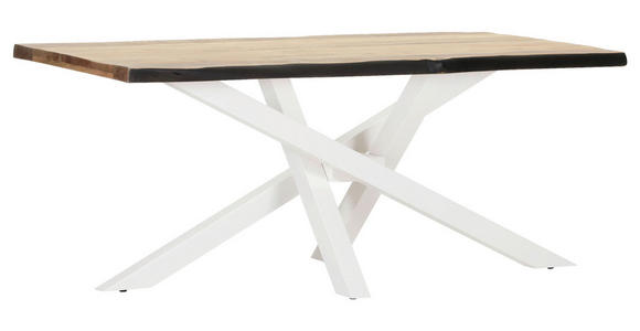TISCHPLATTE      - Akaziefarben, Design, Holz (180/90/5cm) - Landscape