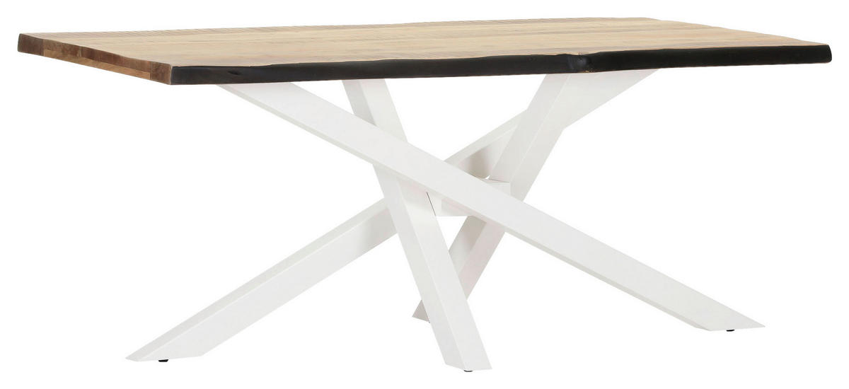 TISCHPLATTE      - Akaziefarben, Design, Holz (180/90/5cm) - Landscape