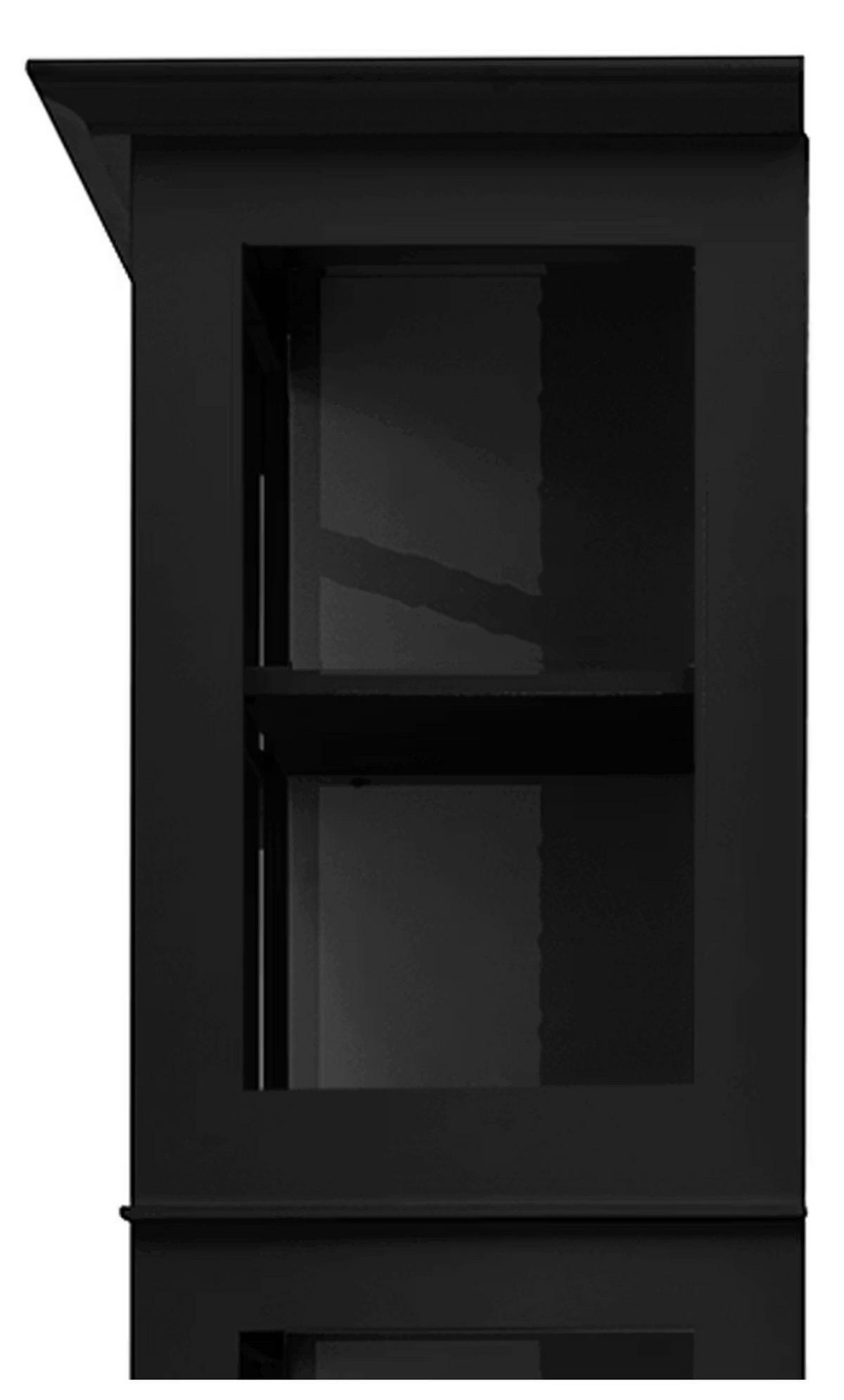 HIGHBOARD UrbanClass  in 190,5/219,5/49 cm  - Schwarz, LIFESTYLE, Holz (190,5/219,5/49cm) - Livetastic