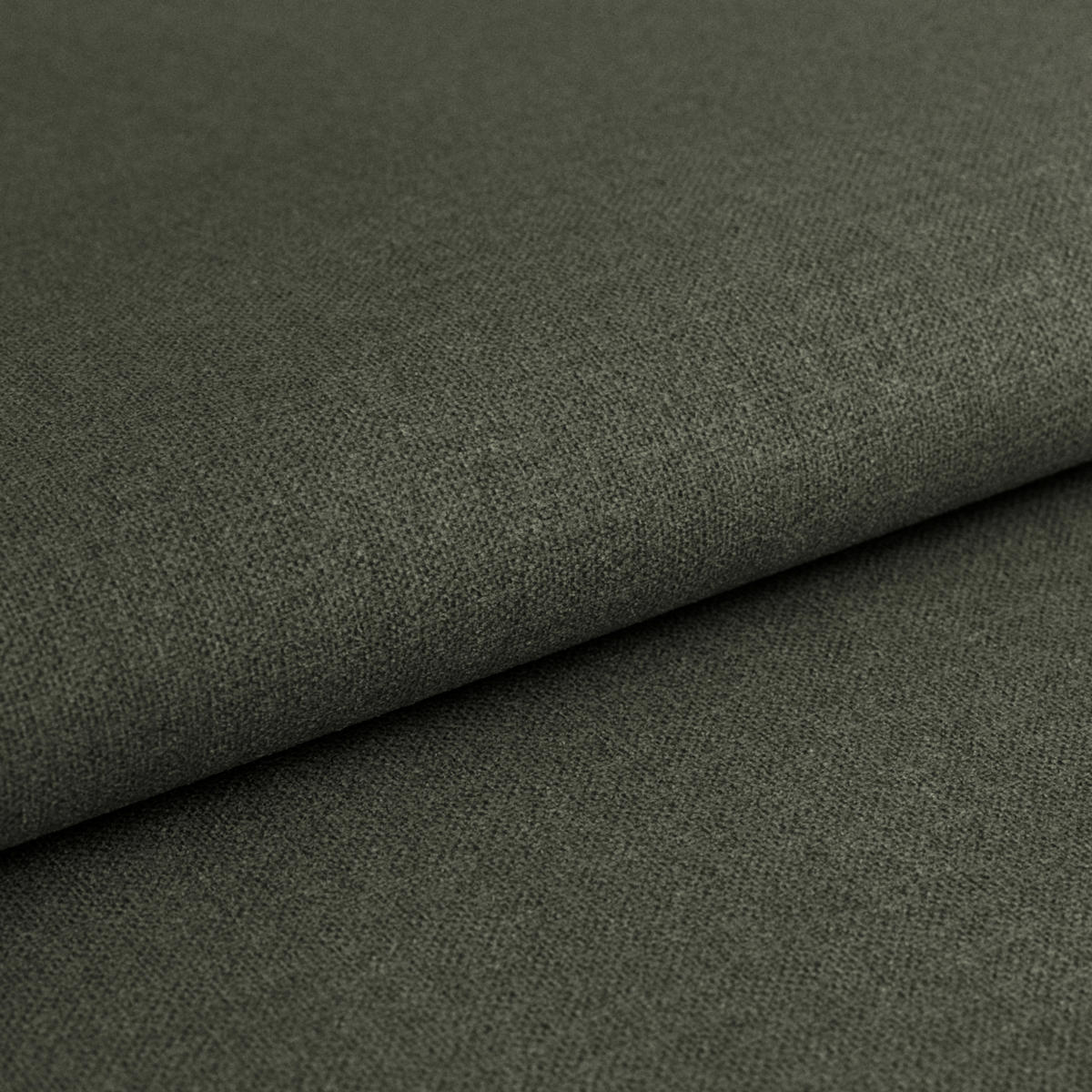 HOCKER Webstoff Dunkelgrün, Hellgrün  - Dunkelgrün/Schwarz, MODERN, Kunststoff/Textil (107/75cm) - MID.YOU
