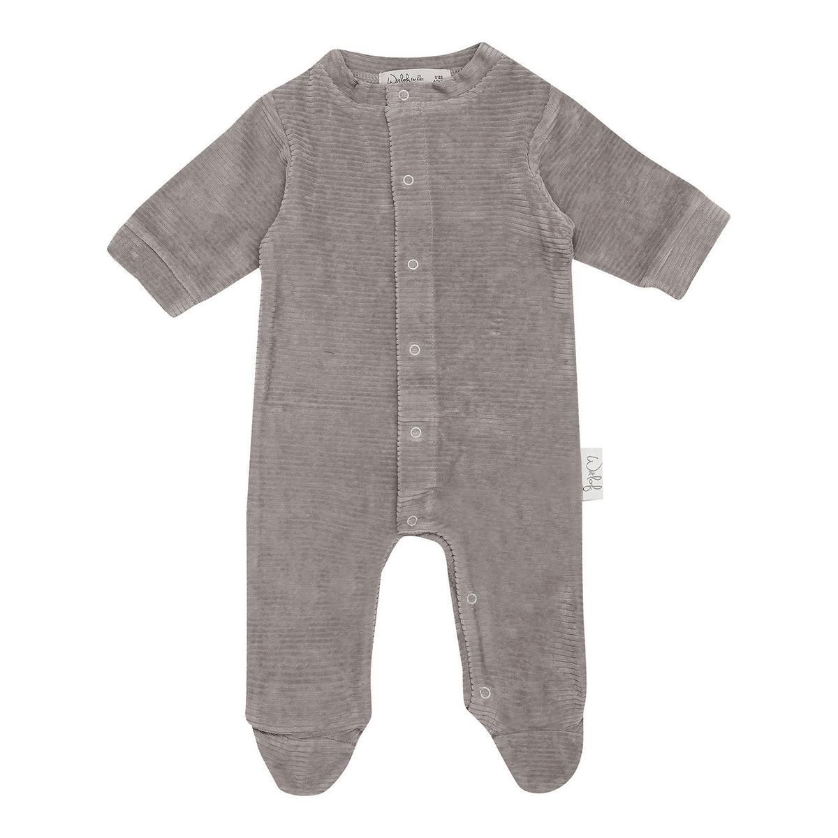 STRAMPLER - Grau, Basics, Textil (62/68cm) - Witlof for Kids