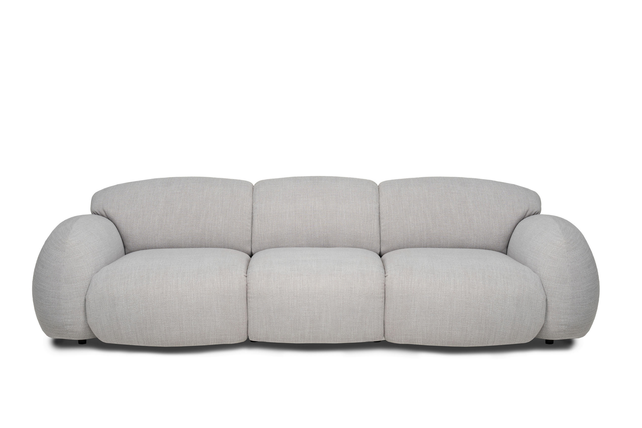 Designwerk 3-Sitzer-Sofa Globe Silber 292x80x116 cm