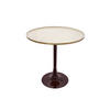 BEISTELLTISCH in Metall  - Pflaume/Creme, Trend, Metall (51/52cm) - Kayoom