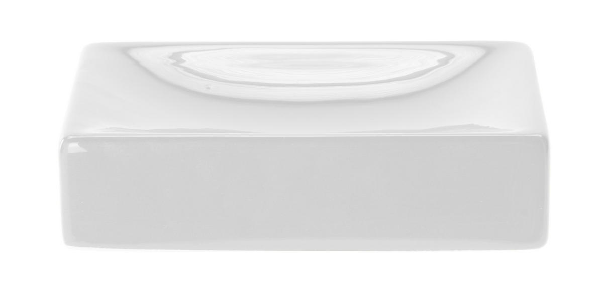 MISKA NA MYDLO biela - biela, Basics, keramika (12/3/8cm) - Sadena