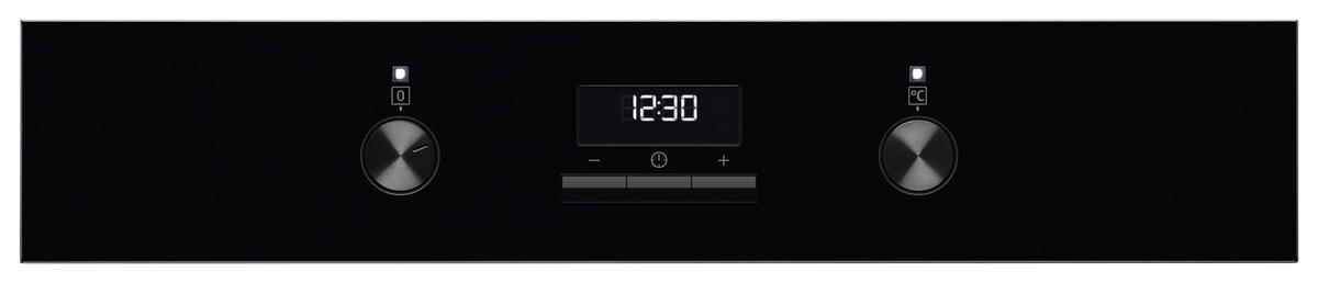 BACKOFENSET ELXB4K  - Edelstahlfarben/Schwarz, Basics, Glas/Metall (59,5/59,4/54,8cm) - Electrolux