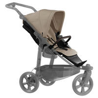 SPORTWAGENAUFSATZ  - Sandfarben, Basics, Textil (34/56/24cm) - TFK