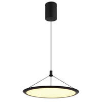 VISEČA LED-SVETILKA   /1600 lm/3000 K/230 V/ - črna/opal, Design, kovina/umetna masa (50,8/150cm) - Globo