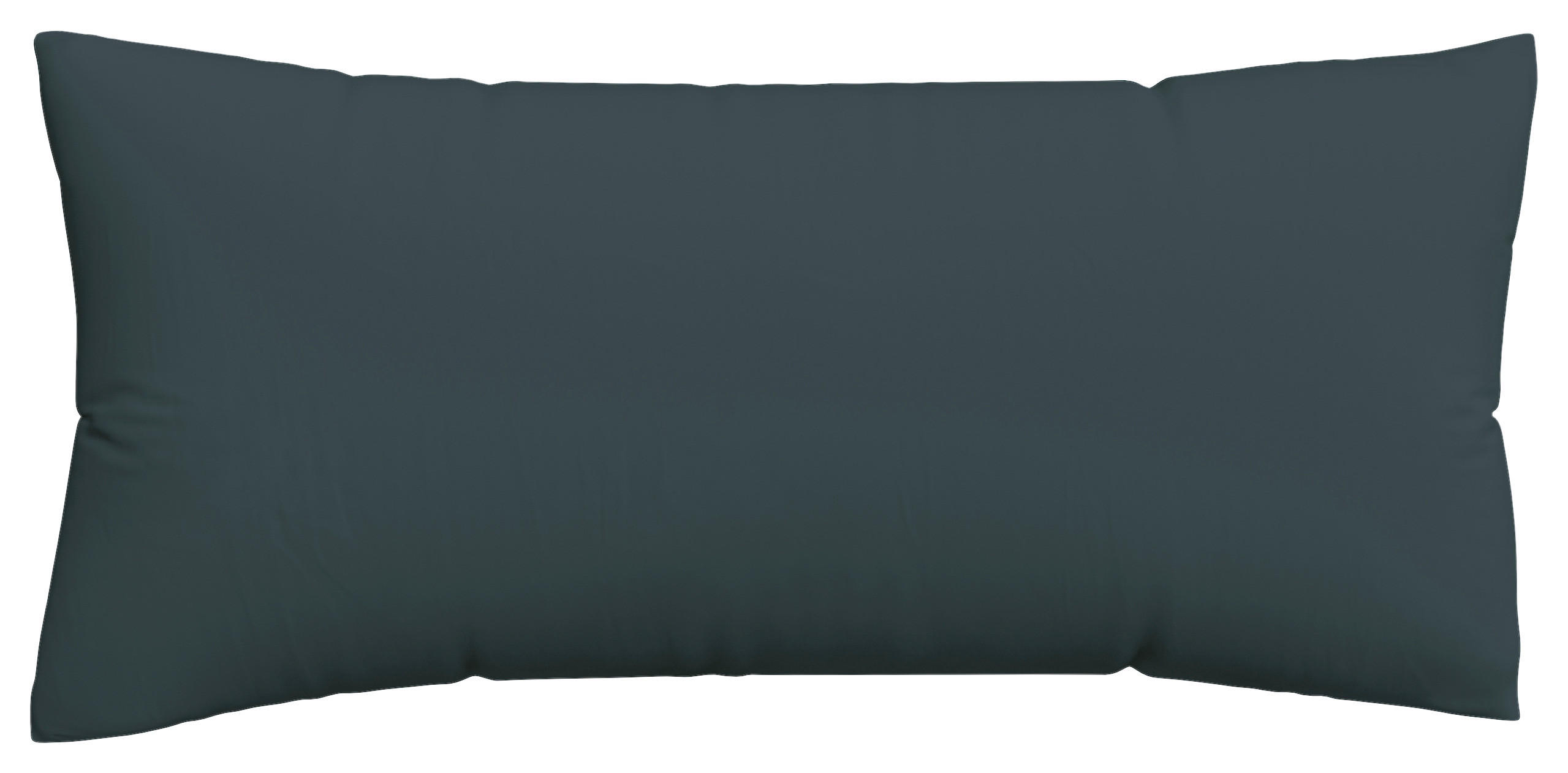 Schlafgut Kopfkissenbezug Knitted Jersey Dunkelgrau 40x80 cm