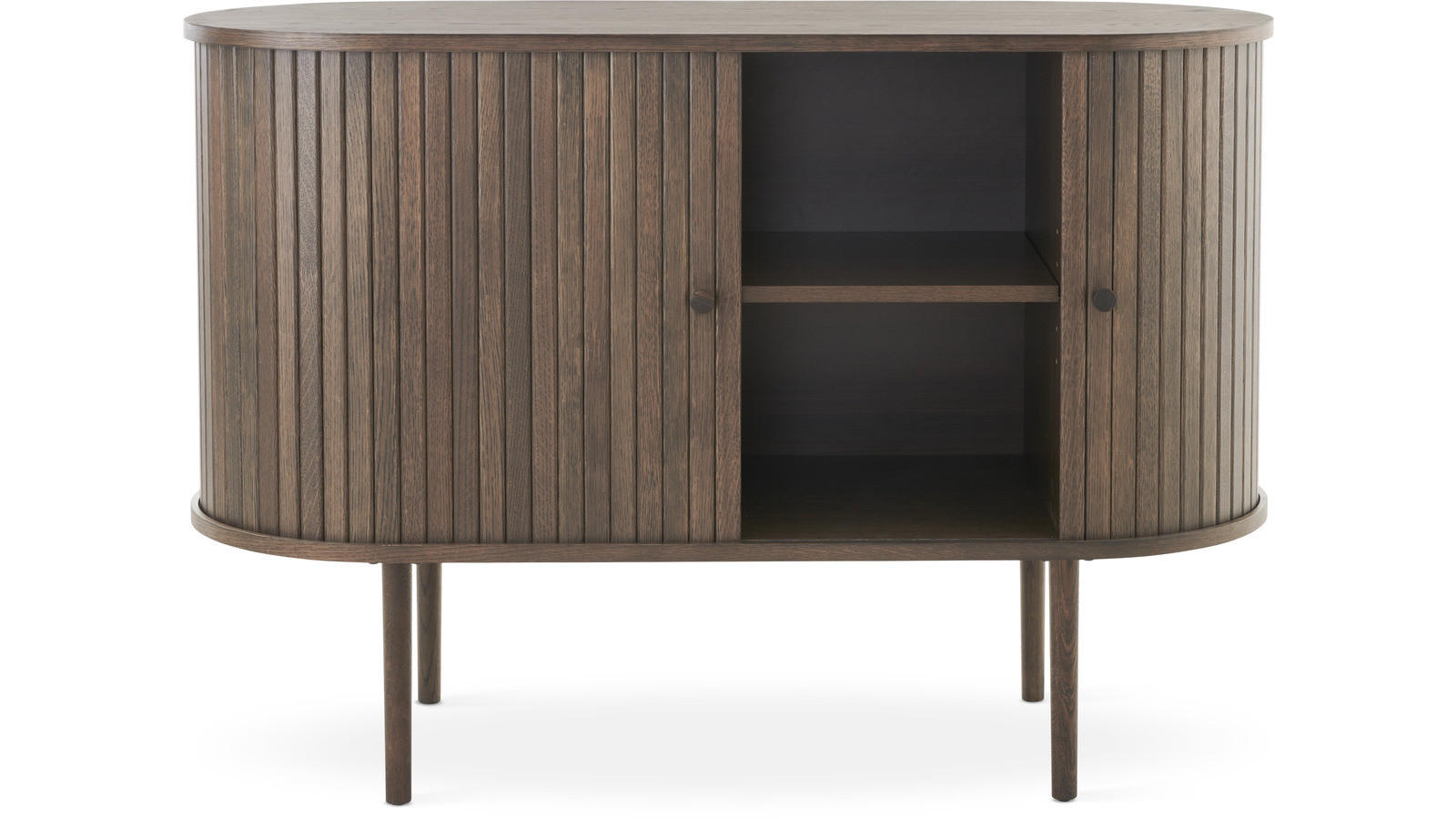 SIDEBOARD 110/76/45 cm  - mörkbrun, Design, trä (110/76/45cm) - Best Price