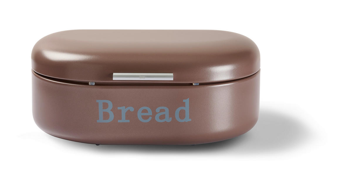 CHLEBNÍK - barvy stříbra/průhledné, Konvenční, kov/plast (33,5/23,5/14,5cm) - Homeware Profession.