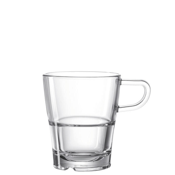 TASSENSET Senso 6-teilig  - Transparent, Basics, Glas (0,17l) - Leonardo