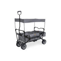 BOLLERWAGEN  Paxi   - Grau, Basics, Textil/Metall (124/59/67cm) - Pinolino