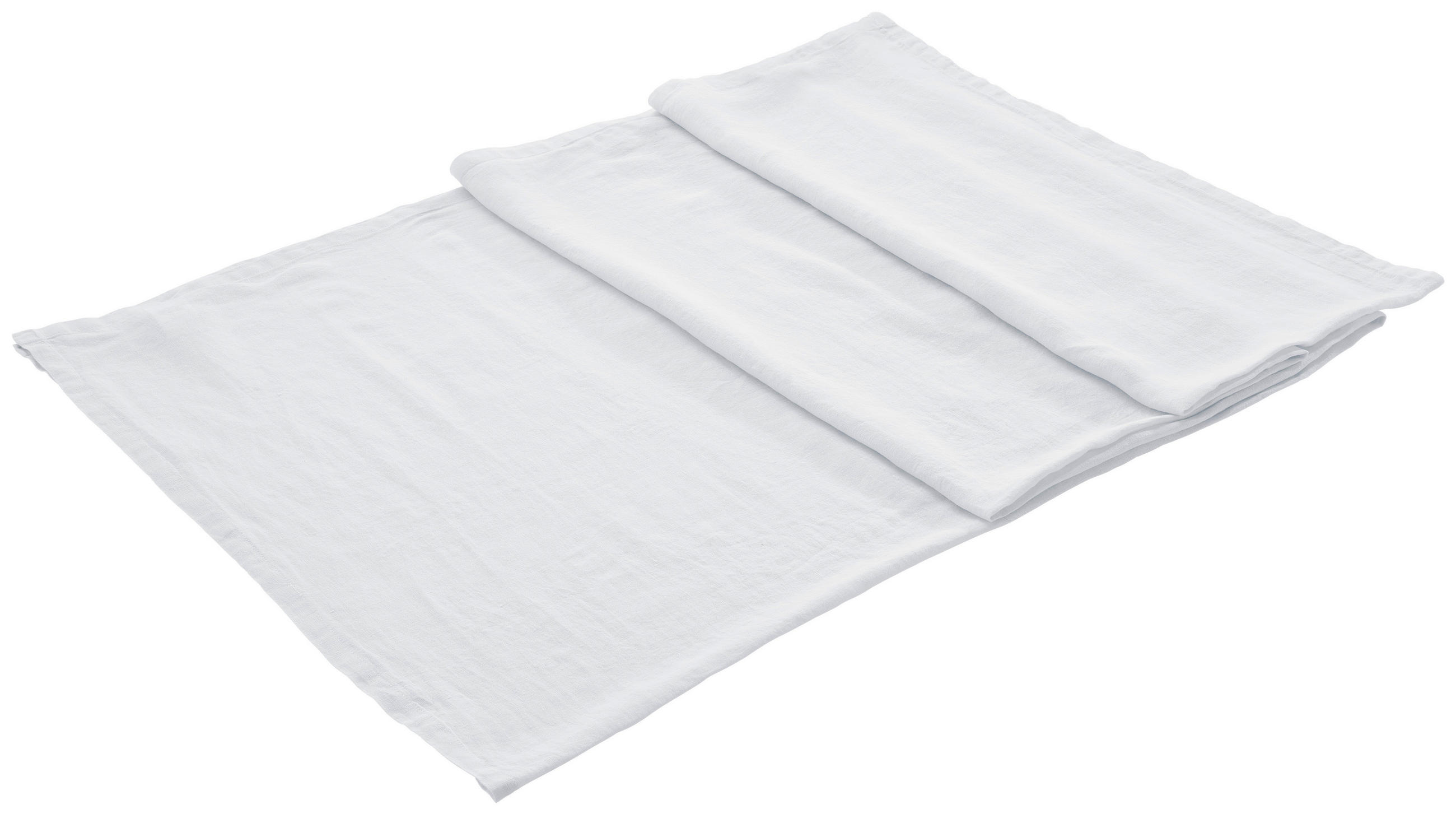 LEINEN-TISCHDECKE 140/240 cm - Weiß, Trend, Textil (140/240cm) - Ambiente
