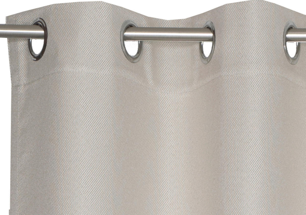 ZÁVĚS S OČKY, zatemnění, 140/250 cm - béžová, Basics, textil (140/250cm) - Schöner Wohnen