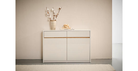 KOMMODE  in 117/80/40 cm  - Kaschmir/Eichefarben, Trend, Holzwerkstoff (117/80/40cm) - Xora