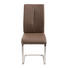 SCHWINGSTUHL Lederlook Chromfarben, Hellbraun - Chromfarben/Hellbraun, Design, Textil/Metall (44/100/58cm) - Carryhome