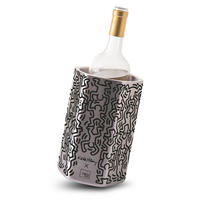 FLASCHENKÜHLER - Edelstahlfarben, Basics, Metall (15.5/12.2/21.1cm) - Vacu Vin