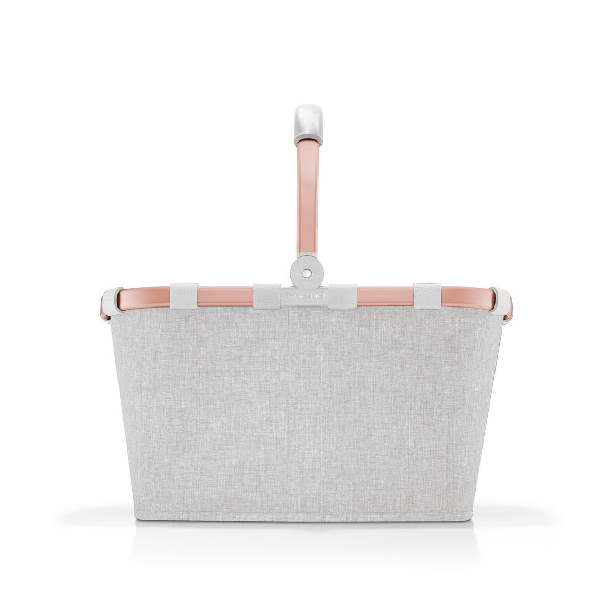 EINKAUFSKORB  - Roségold/Grau, Basics, Kunststoff/Textil (49/29/28cm) - Reisenthel